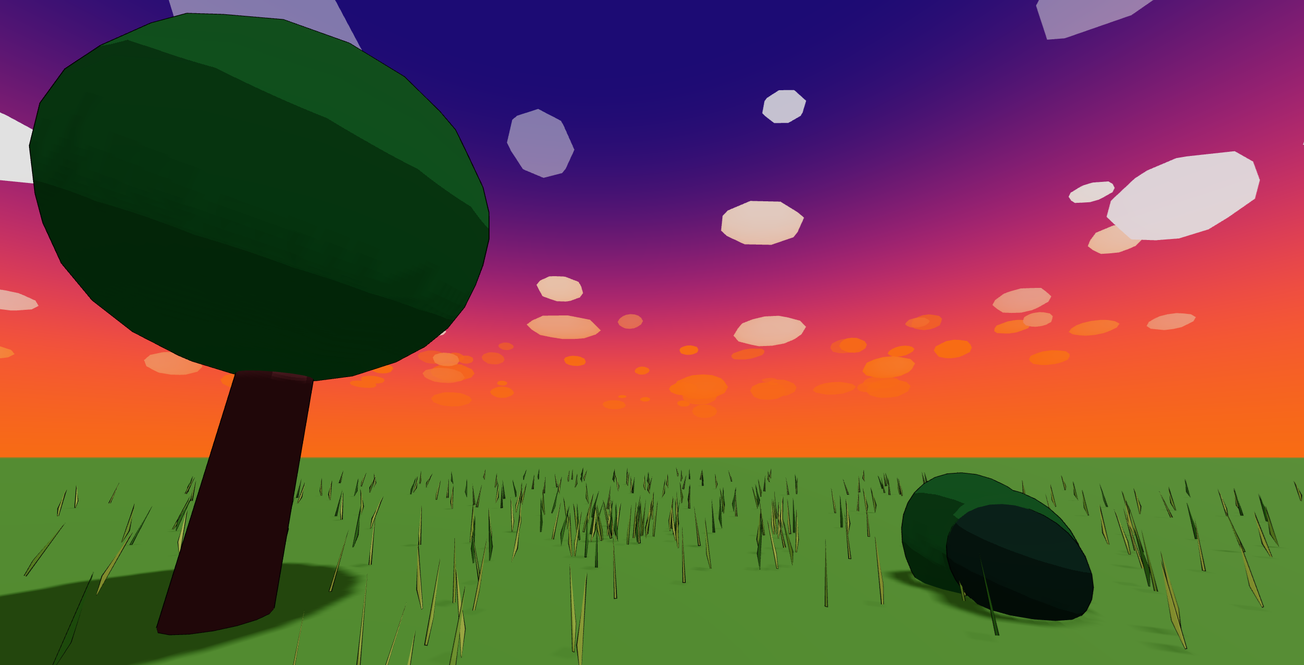 An empty world full of possibilities
